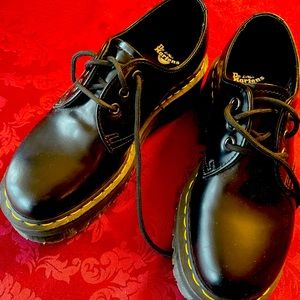 Dr Martens platform shoes